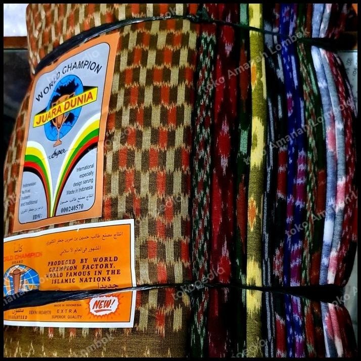 Promo Sarung Tenun Juara Dunia Asli