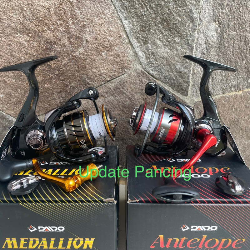 PROMO TERBATAS Reel DAIDO ANTELOPE / MEDALLION / TALISMAN / SPYRO / SILVERTIPH / MAGMA / DARK KNIGHT