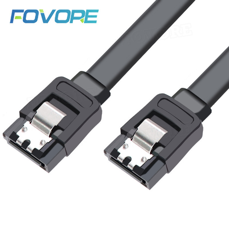 SATA 3.0 III 6Gb/s 40cm Hard Disk Drive Data Serial ATA Straight Cable SATA 3 Cable 26AWG for HDD SS