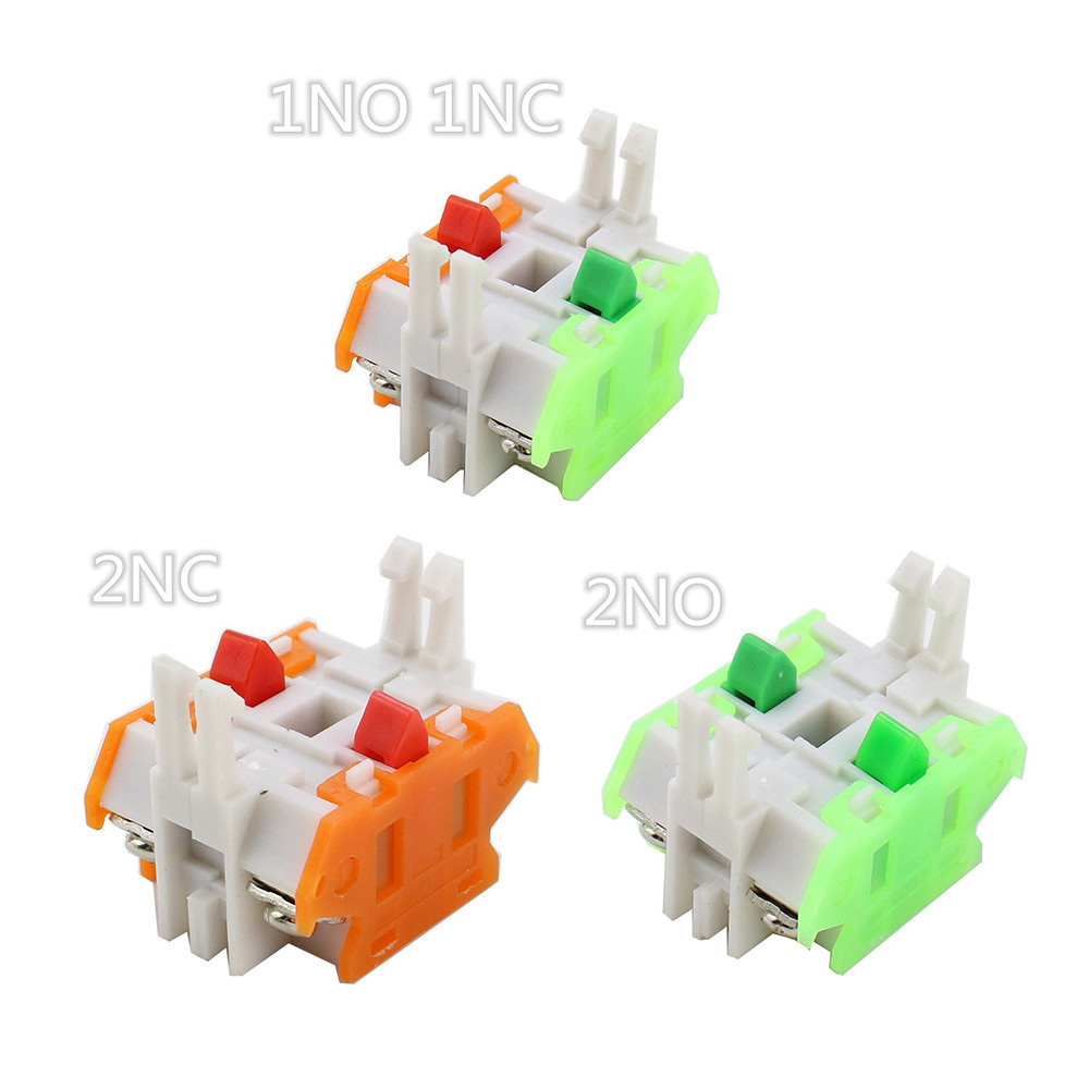 LAY37 PBC Y090 accessoire pour interrupteur à bouton-poussoir, Contact normalement ouvert et fermé