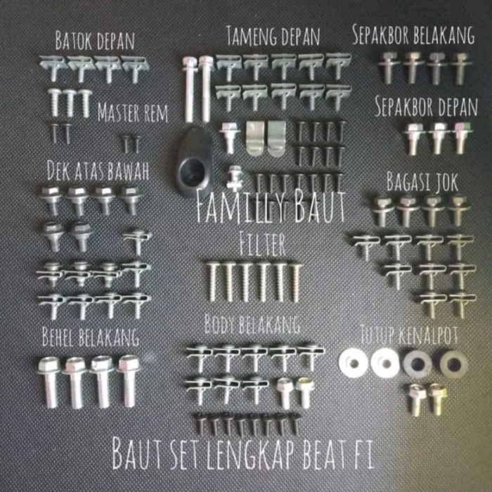 baut full set body Scoopy fi esp donat 2017 - 2020