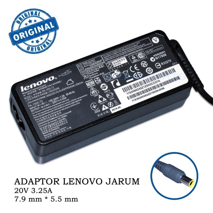 Adaptor Charger Laptop ThinkPad Edge E120 E125 E135 E145 E320 E420 E425  E430 E435 E520 E525 E530 E5