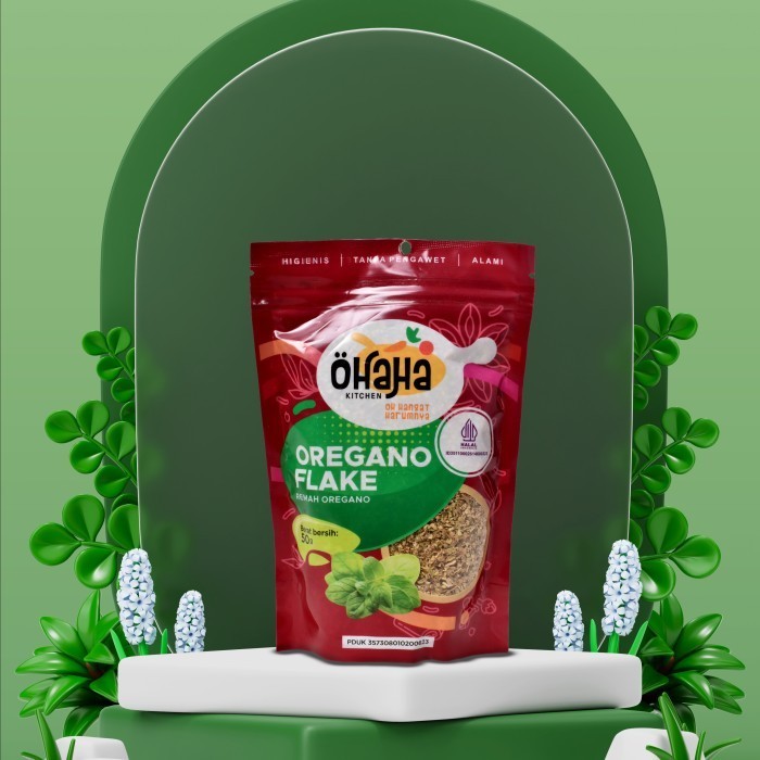 

Bumbu masak premium merk Ohaha bumbu oregano flake 50 gram