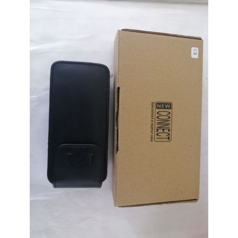 Sarung Nokia E90 Original New Connect Bahan Kulit