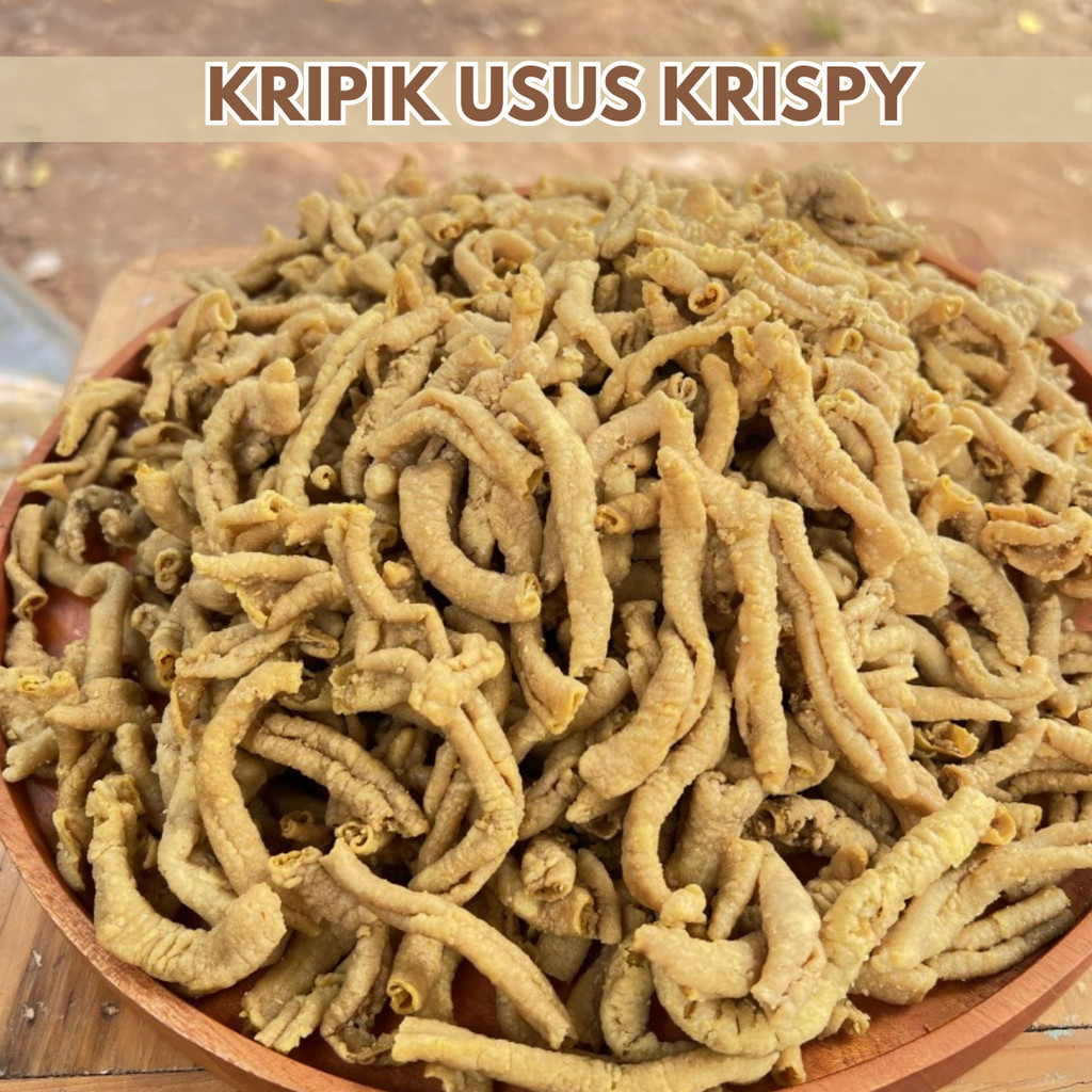 

Keripik Usus Crispy Renyah Gurih 250 Gram