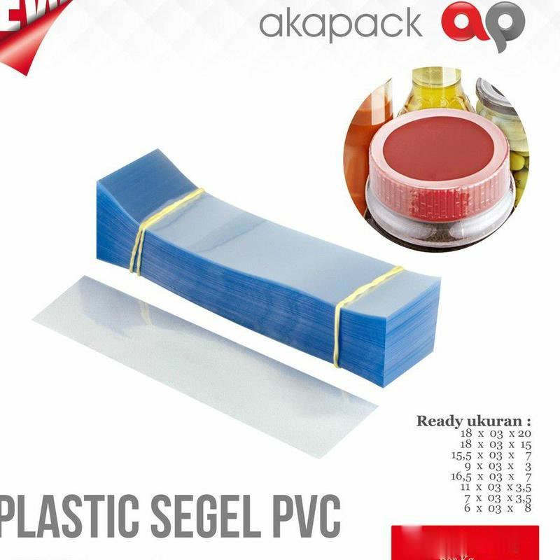 

Plastik Segel PVC Botol dan toples kiloan isi 1kg