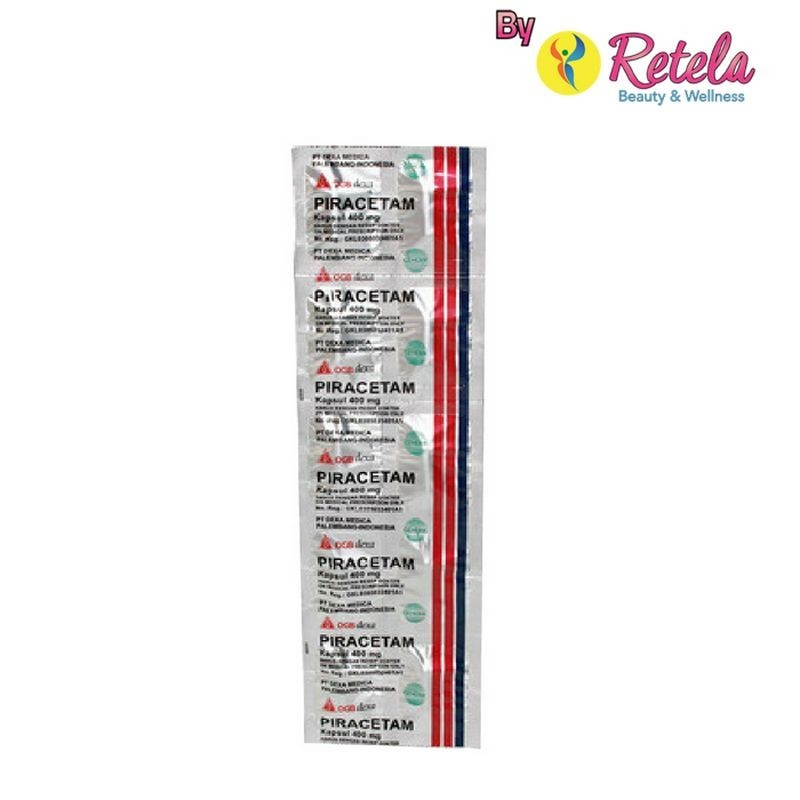 PIRACETAM 400MG 1 STRIP 10 TABLET