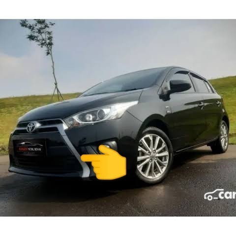 Lis List Grill Grille Bumper bemper depan all new yaris original