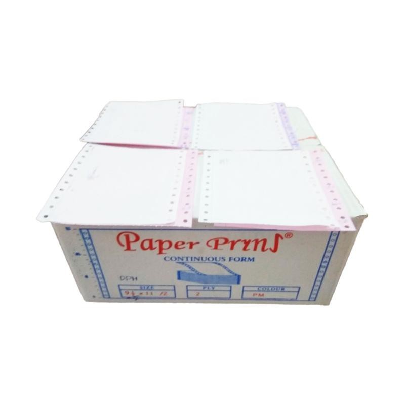 

[DUS] KERTAS KOMPUTER CONTINUOUS FORM 2 PLY 9,5 X 11 BAGI 4 - PAPER PRYNS