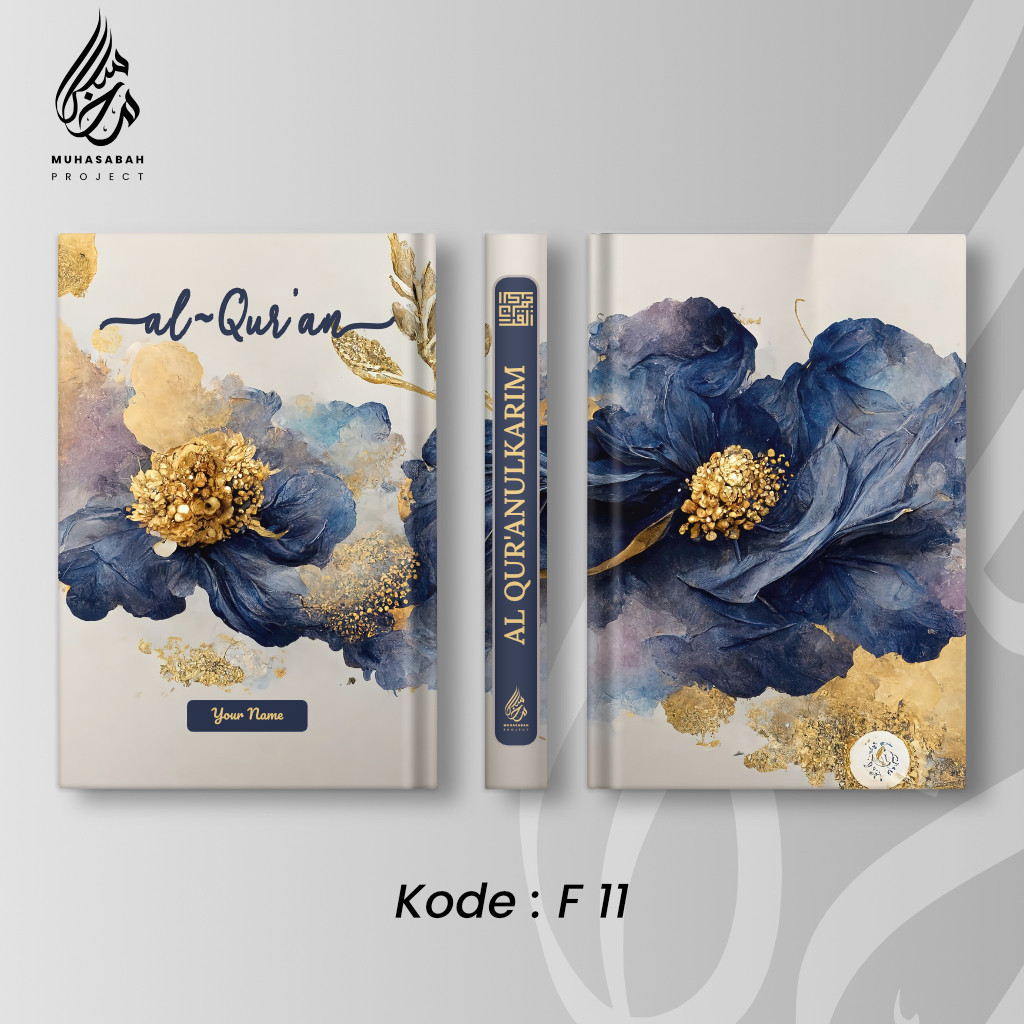 

[PROMO MURAH] Al Qur'an Custom Nama A5 | Flower Edition