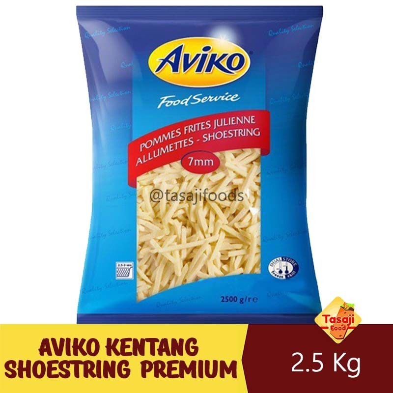

Aviko Kentang Shoestring Cut 2.5kg Premium