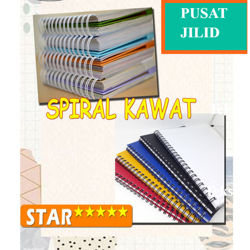 Jilid Spiral Kawat