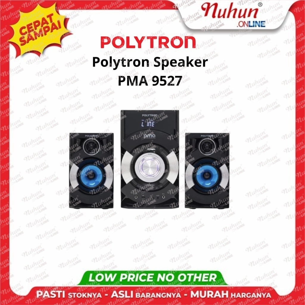Speaker Aktif Polytron PMA 9527 Bluetooth + Karaoke