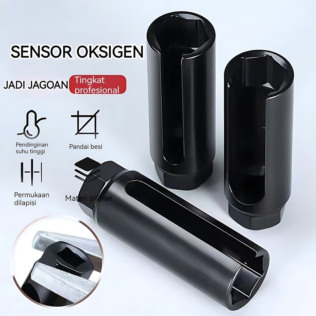 Installation Tools Removal Removal Wrench Sok O2 Alat Offset Kunci Sok Oksigen Lambda Socket 22mm Ox