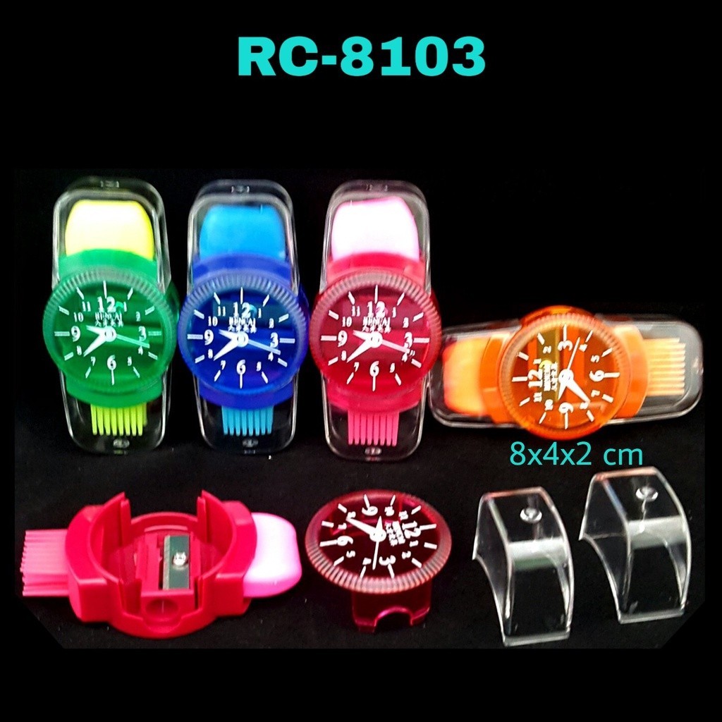 

GG Peruncing Polos 1 lobang +Sikat +Penghapus(minimal 12) /Sharpener/ Rautan Pensil / Serutan