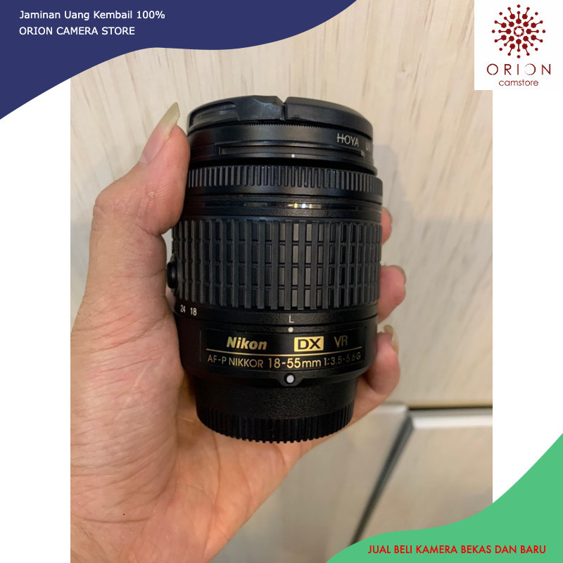 lensa af-p nikon 18-55mm lensa kit nikon