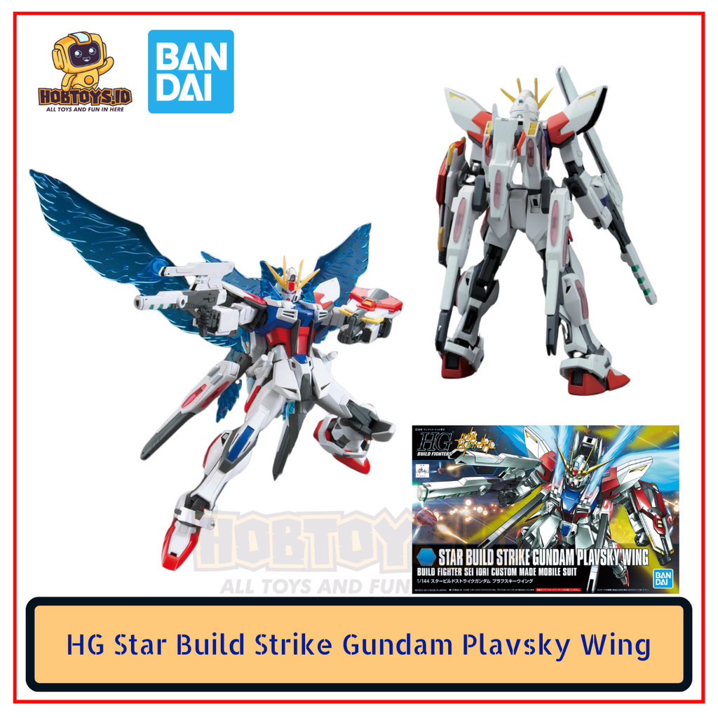 HG Star Build Strike Gundam Plavsky Wing
