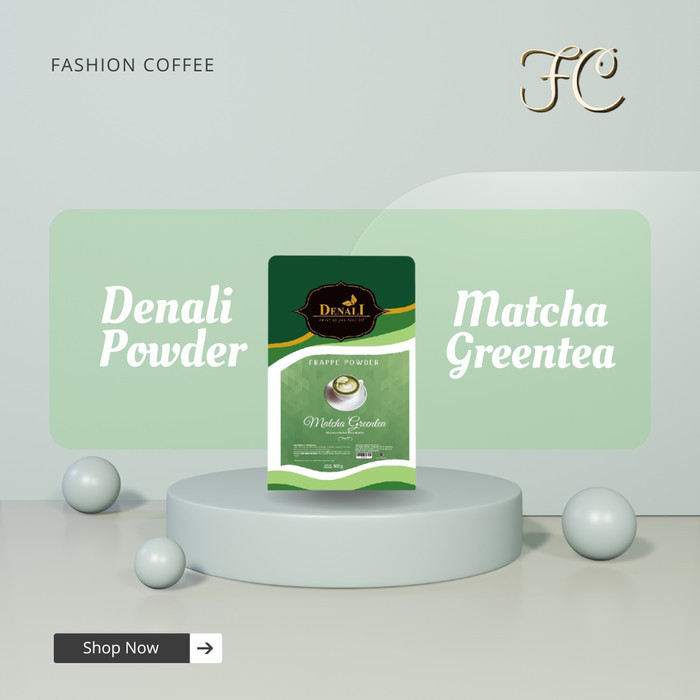 

[Aneka Rasa] Denali Powder Matcha Greentea