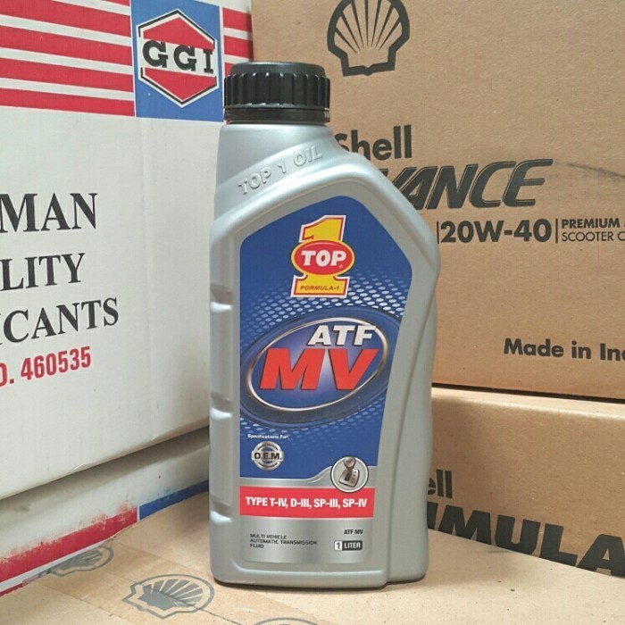 (MLS) OLI TRANSMISI MOBIL MATIC TOP 1 ATF MV 1 LITER By Dunia Variasi