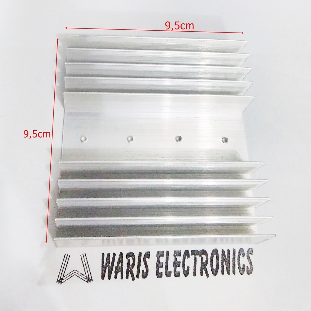 pendingin heatsink Sanken sirip persegi 2TR 9,5cm