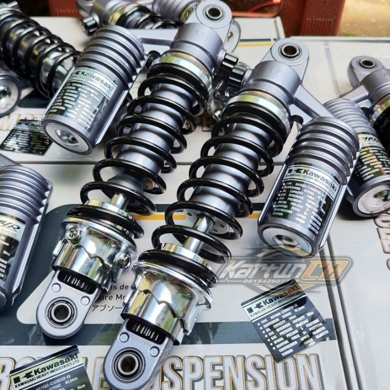 Shockbreaker zephyr 550 double klik 320mm shock granat double klik Bagus