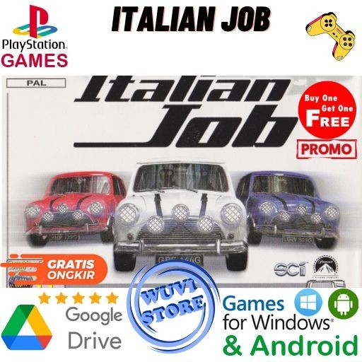 Game PC Italian Job Emulator PS1 | Bisa Main di Android atau PC | Beli 1 Gratis 1