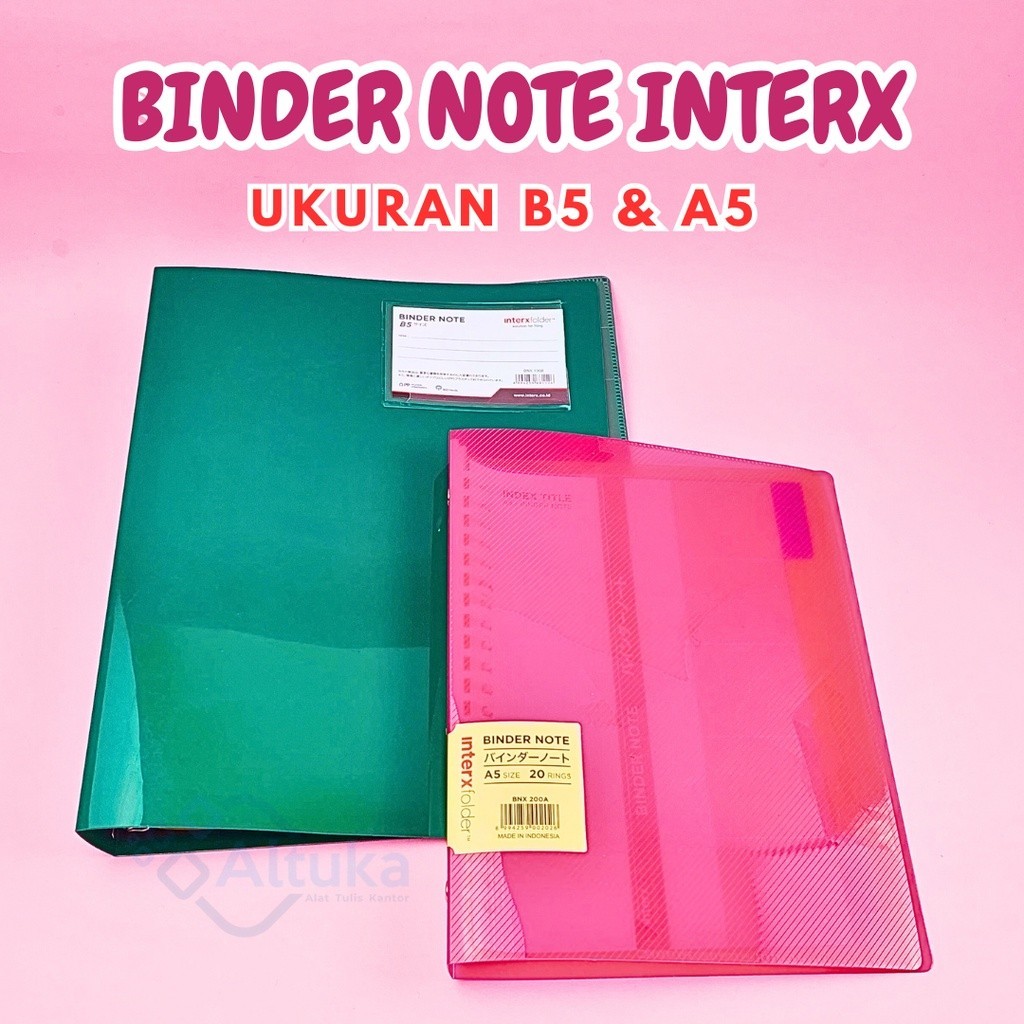 

Map Binder Note A5 B5 Interxfolder