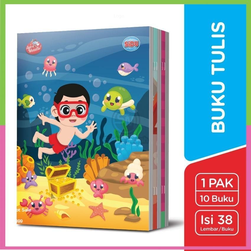 

[1 Pack = 10 Buku] Buku SIDU isi 38 Lembar
