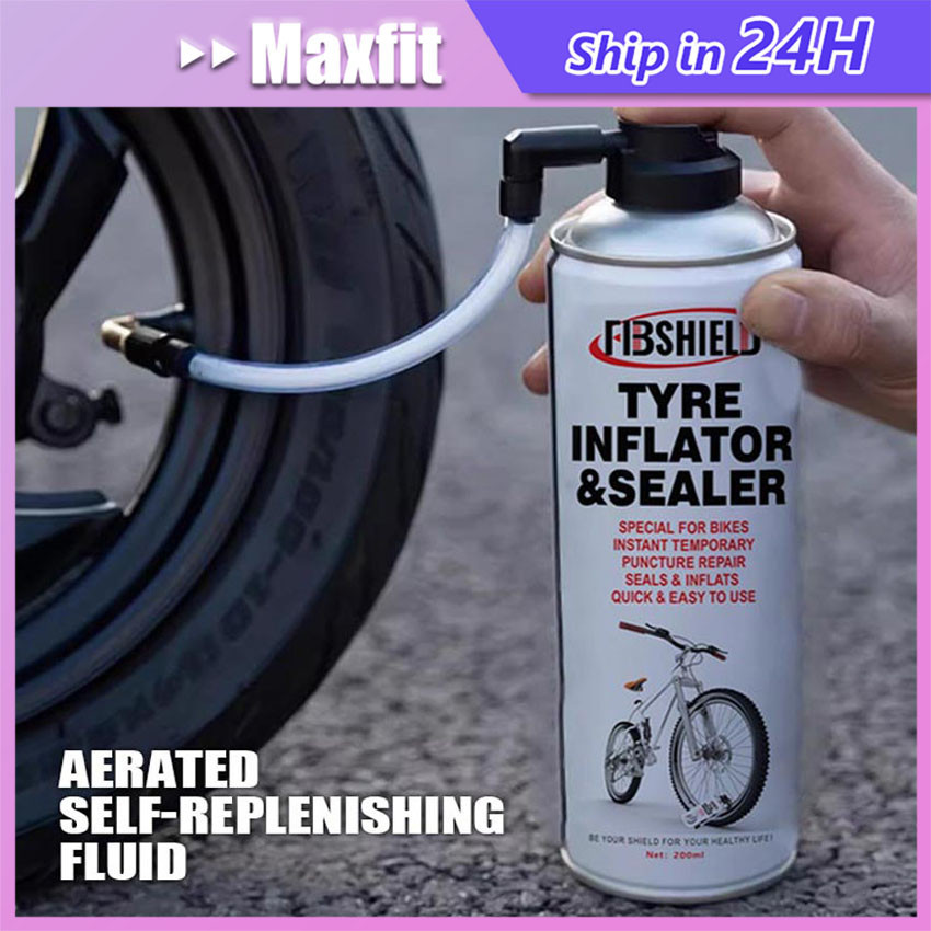 Cairan Ban Tubeless Motor / Mobil / Sepeda Listrik 200Ml Tambal Ban Tubles Cairan Anti Bocor Cairan 