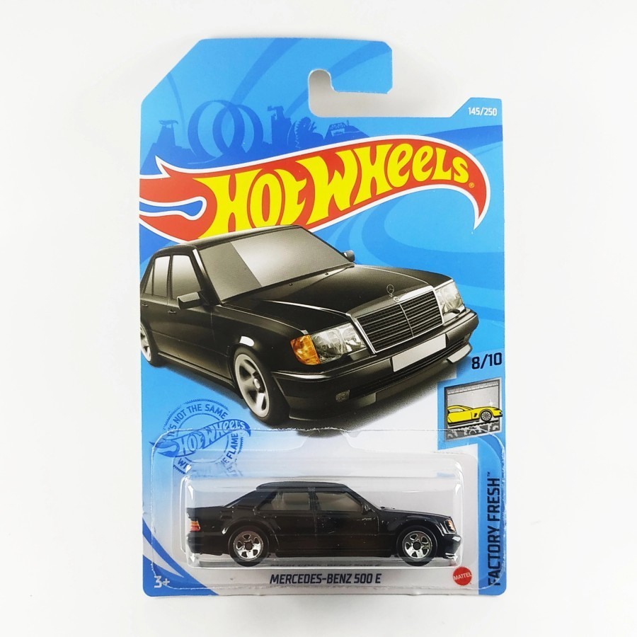 Hot Wheels Mercedes Benz 500 E Hitam Polos