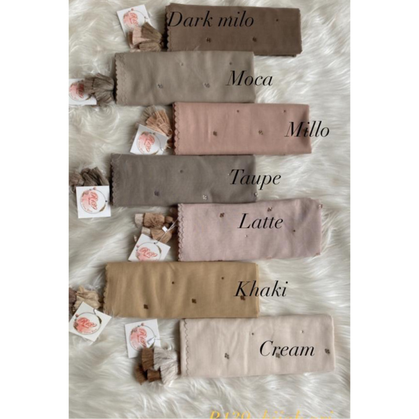 Terlaris ~Hijab/Kerudung Segi Empat Voal Payet Wajik By R139 Hijab Hijab Elegan  Hijab Laris Premium