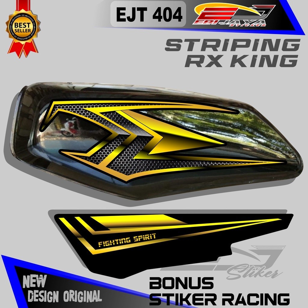 STIKER STRIPING RX KING RX SPESIAL KING COBRA STIKER LIS BODY MOTOR