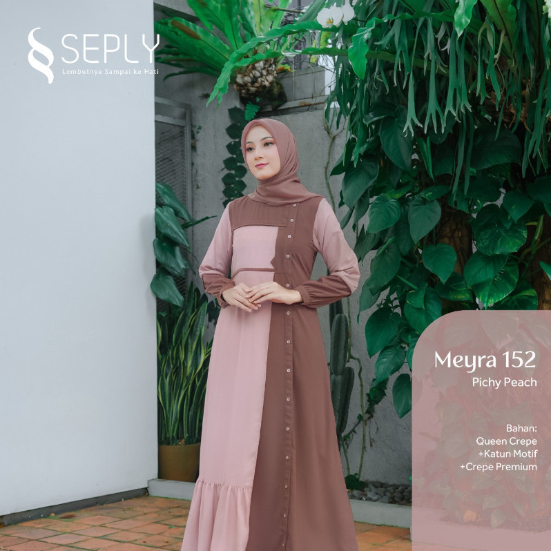 Ethica Original - Gamis Meyra Seply by Ethica Dress Ethica Dress Wanita