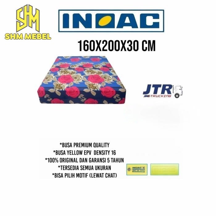 MURAH kasur busa inoac original 160x200x30 cm garansi 5 tahun