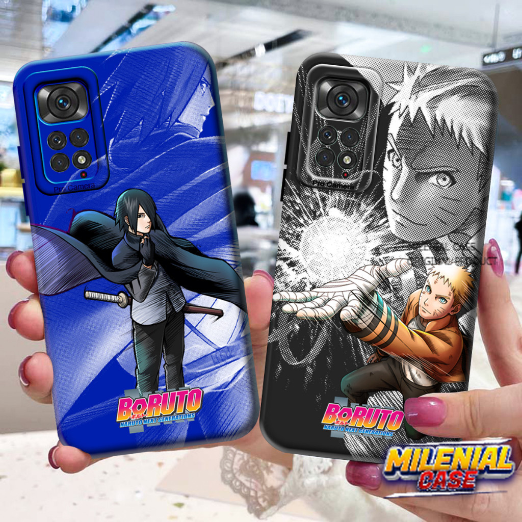 Milenial Case - Custom Case Xiaomi Poco M3, M3 Pro, M4 Pro 4G, M5, M5s Anime Boruto Series