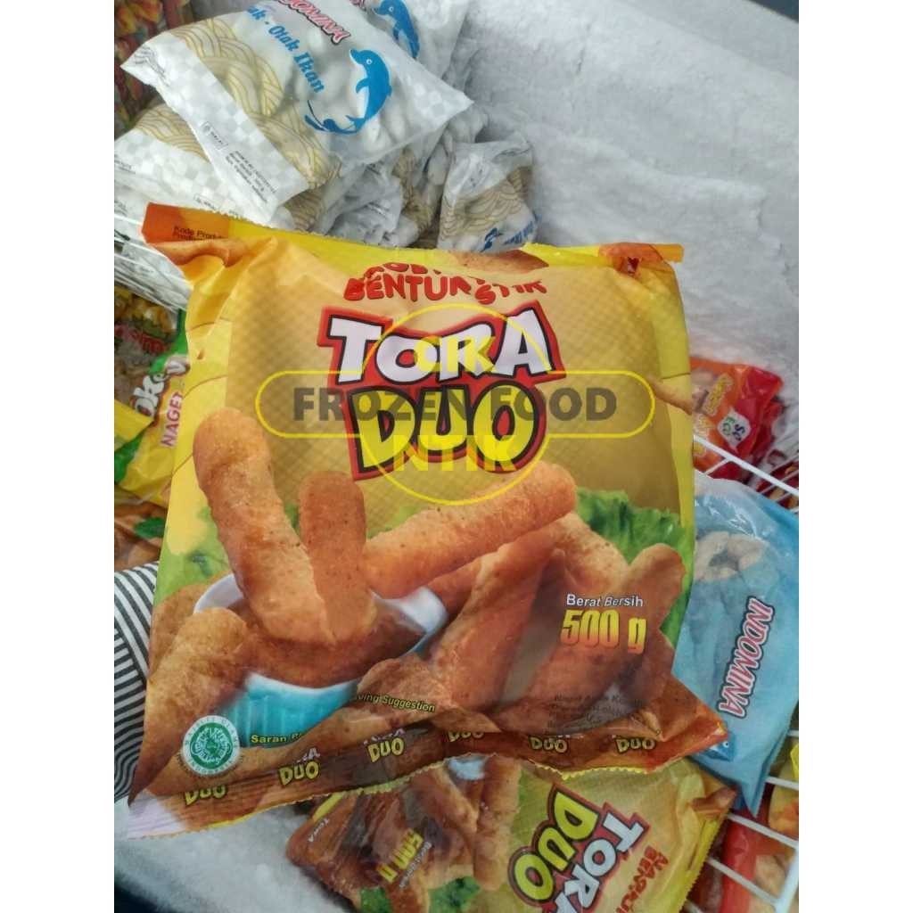 

Tora Naget Stik 500gr Frozen food cik ntik Jambi cemilan jajanan seblak korea jepang