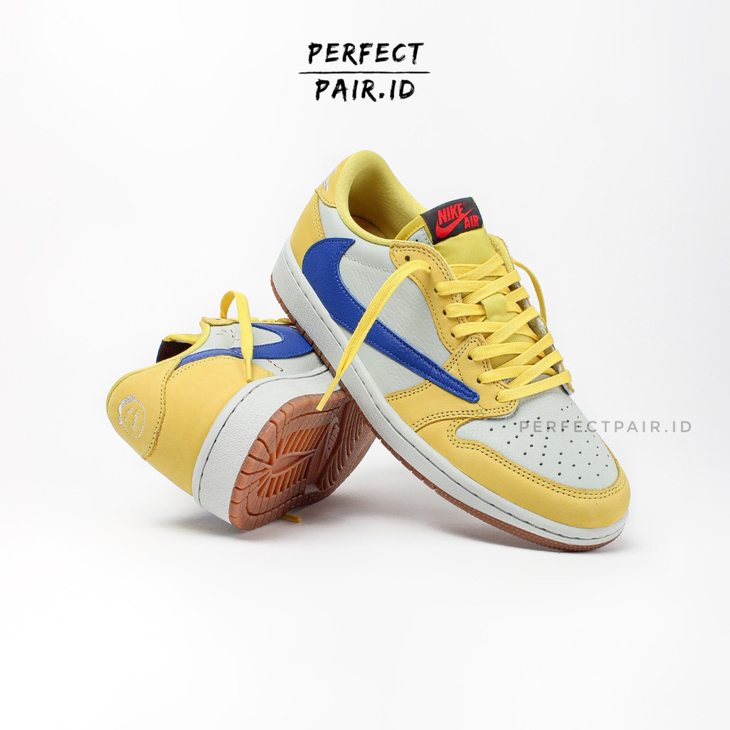 Air Jordan 1 Low Travis Scott Canary 100% Original BNIB