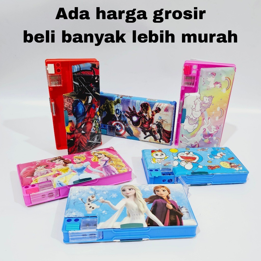 

GG Kotak Pensil Magnet 12x23 Biasa Tipe A / Tempat Pensil/Pencil Case/Tepak