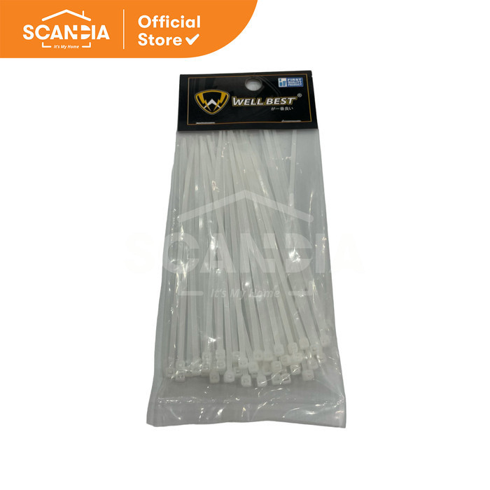 

SCANDIA Wellbest Kabel Tie Hitam 15cm/ 50Pcs