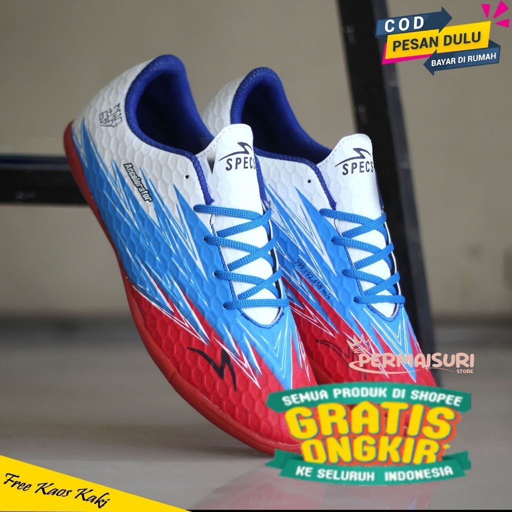 Sepatu futsal anak specs olahraga anak laki laki terlariss/ cr7 ronaldo madrid barca