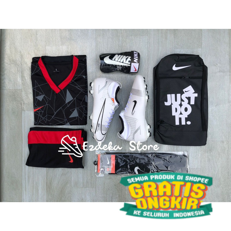 (Paket 5) Sepatu Bola N1k3 Tiempo Legend Mercurial Boot predator terbaru Grade ori berkualitas/ cr7 