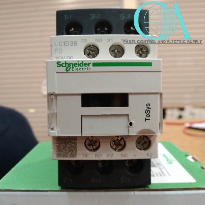 KONTAKTOR LC1D38FD 110V DC SCHNEIDER