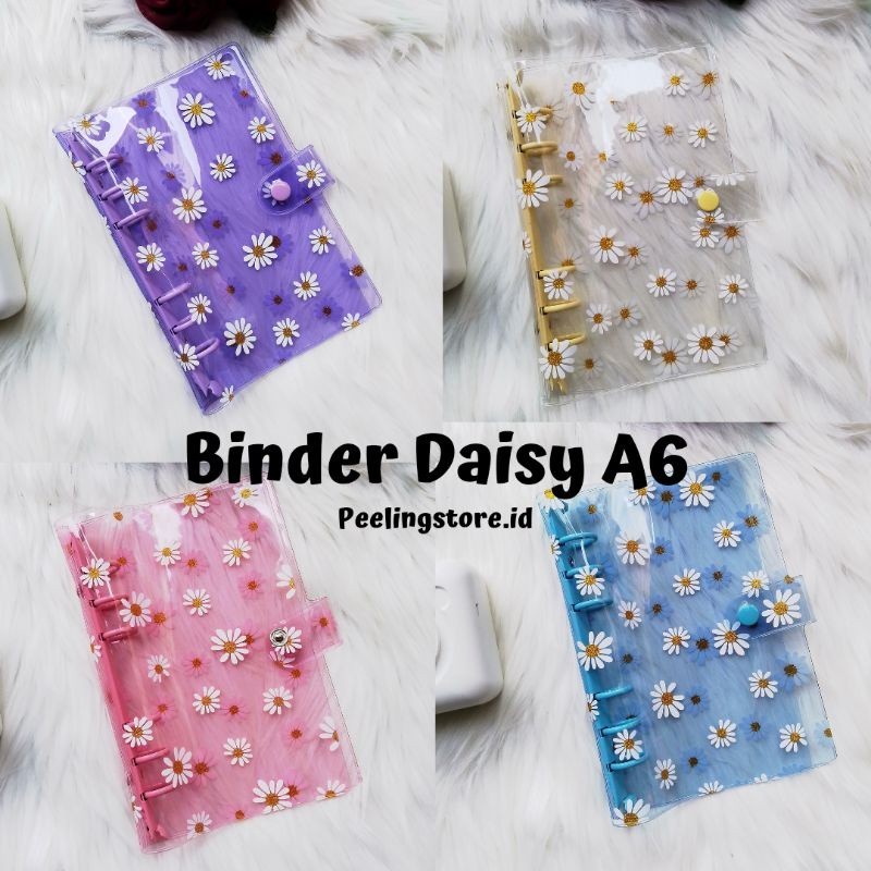 

BINDER TRANSPARANT DAISY A6 6RING