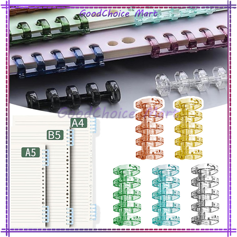 

DIY Binding Ring Binder ( 5 Rings ) Colors - 42 mm