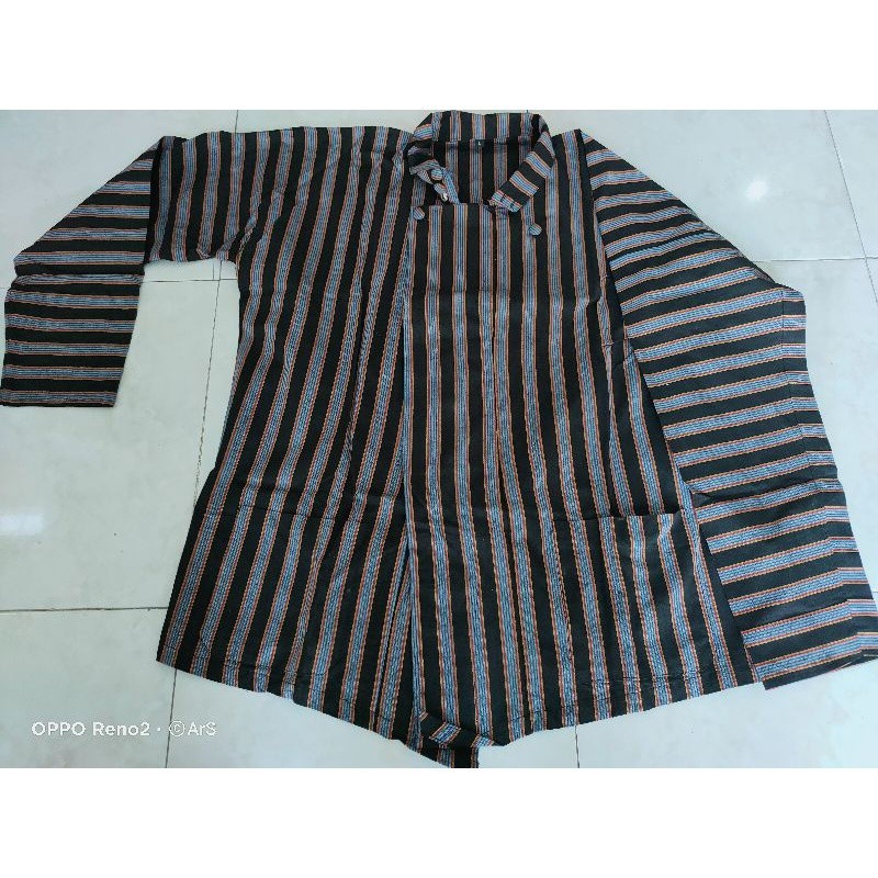LURIK Baju Surjan Lurik Alusan Pria