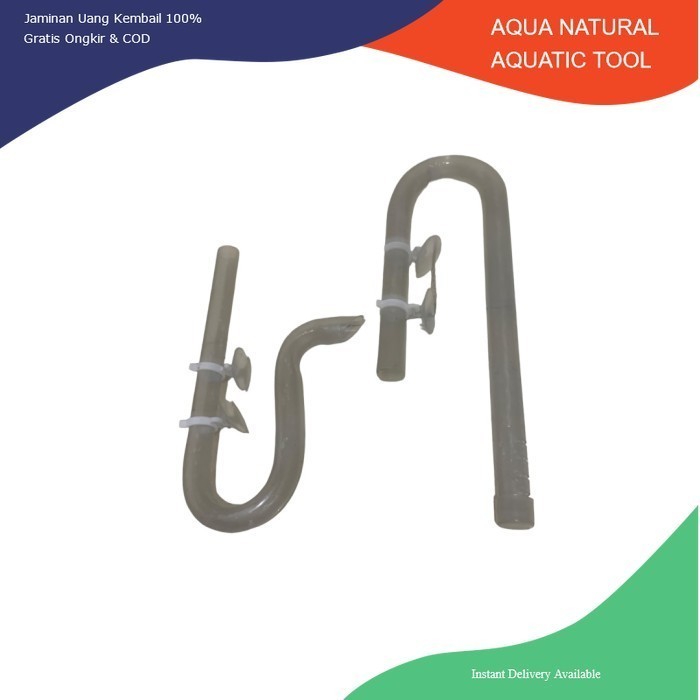 PIPA FILTER CANISTER DIY aquarium aquascpe lilypipe in out lily pipe filter canister 1 set booster