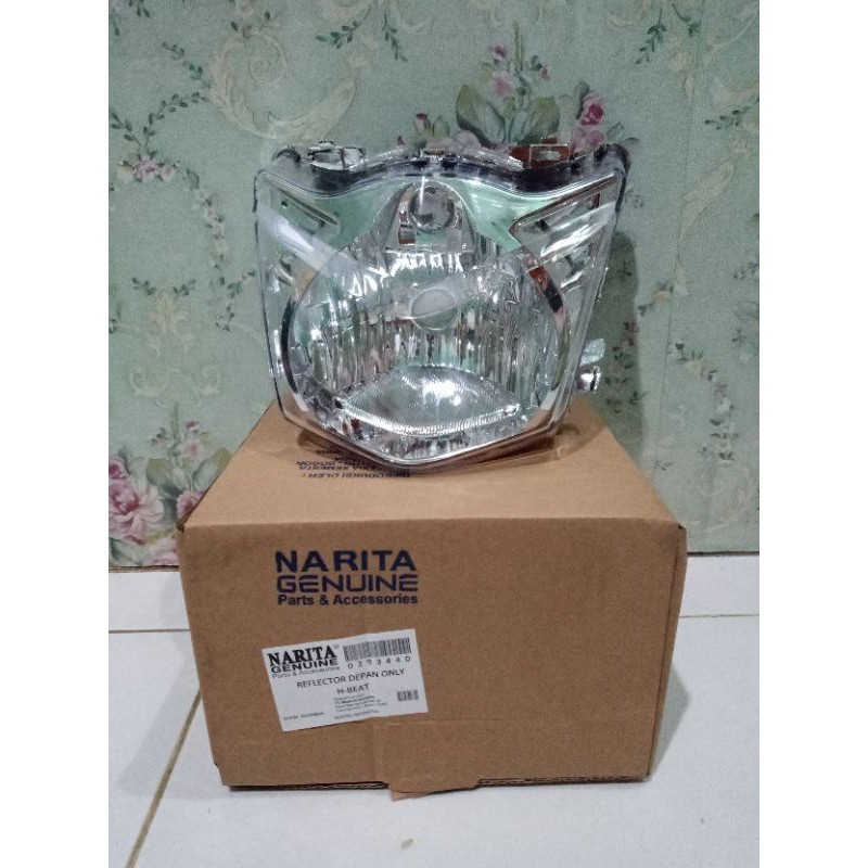 reflektor honda beat karbu lampu depan headlamp beat karbu beat 2008 2009 2010