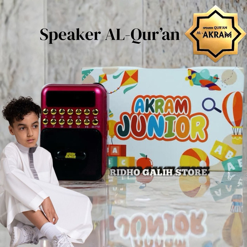 AL-AKRAM - Speaker Quran Akram Junior | Speaker Al Quran Untuk  Pendidikan Anak