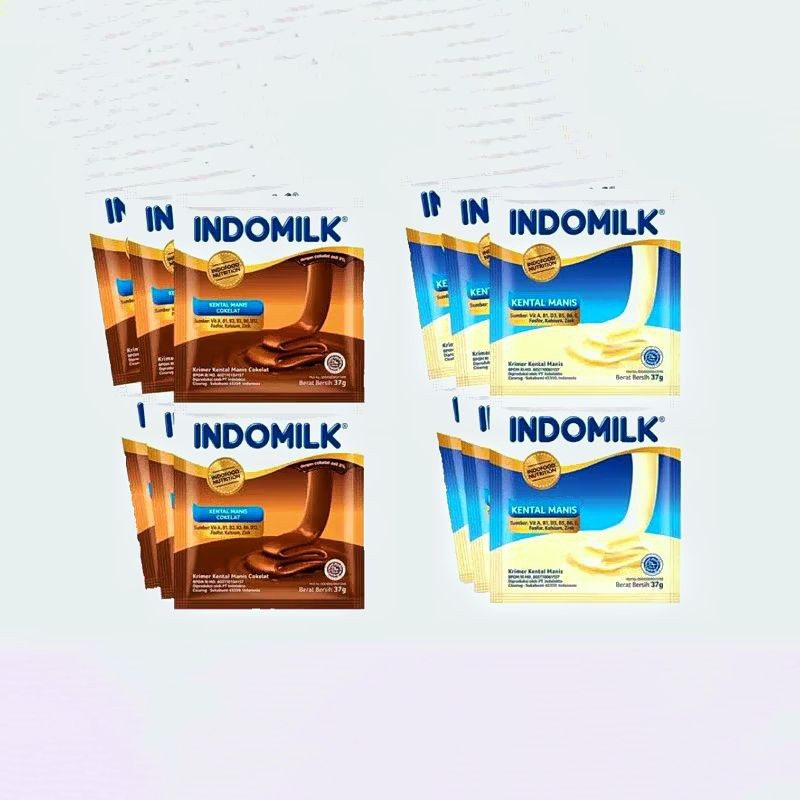 

Indomilk Kental Manis (37gram x 6sachet)