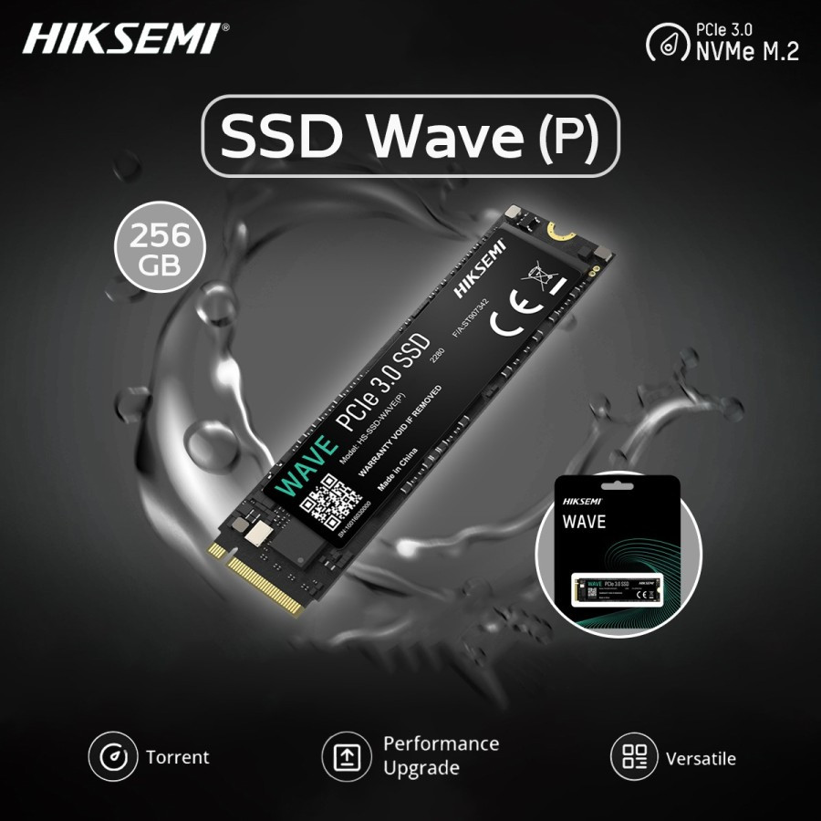 SSD Hiksemi Wave (P) 1TB 512G 256GB - PCIe 3.0 NVMe M2.2280
